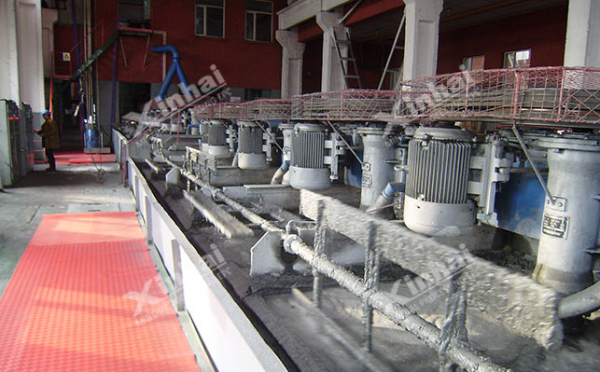 硫铁矿浮选工艺设备-浮选机
