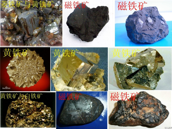 六种铁矿石